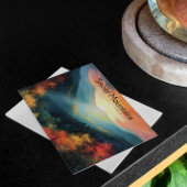 Carte Postale Montagnes fumées, personnalisable