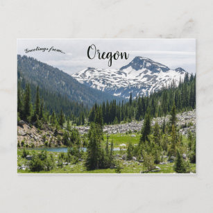 Carte Postale Montagnes majestueuses de Wallowa Oregon