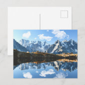 Carte Postale Montagnes | Mont Blanc Massif, France (Devant / Derrière)