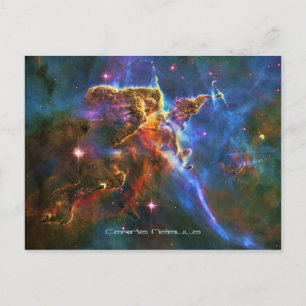 Carte Postale Montagnes Mystiques - Carina Nebula
