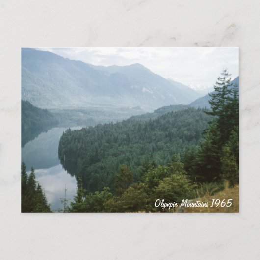 Carte Postale Montagnes Olympiques (Devant)