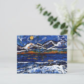 Carte Postale Montagnes Olympiques (Debout devant)