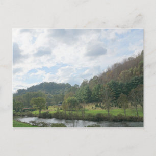 Carte Postale Montagnes rurales Blue Ridge de Caroline du Nord