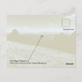 Carte Postale Montagnes San Miguel, Nouveau-Mexique (Dos)