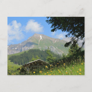 Carte Postale Montagnes suisses