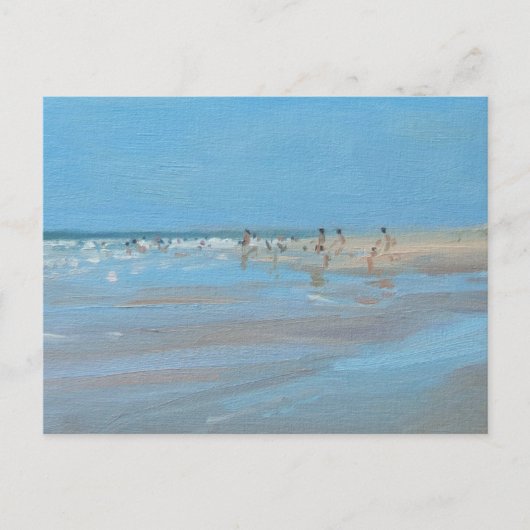 Carte Postale Montalivet Réflexion bleue (Devant)