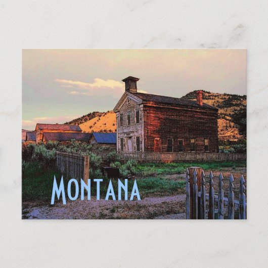 Carte postale Montana (Devant)
