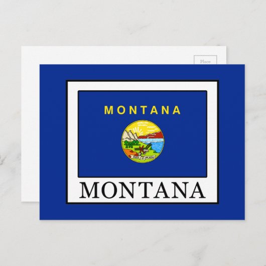 Carte Postale Montana (Devant / Derrière)