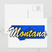 Carte Postale Montana (Devant / Derrière)