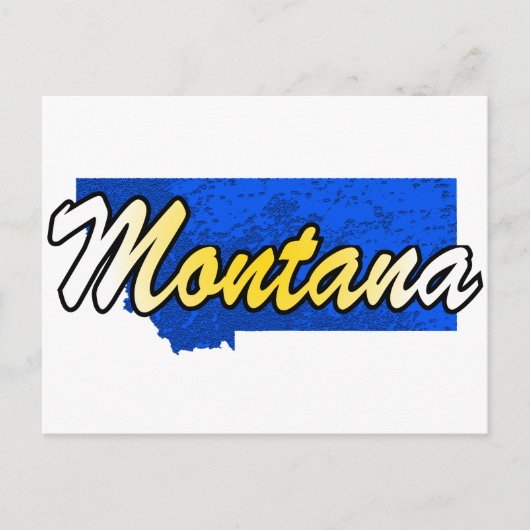Carte Postale Montana (Devant)