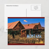Carte postale Montana (Devant / Derrière)