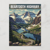 Carte Postale Montana Beartooth (Devant)