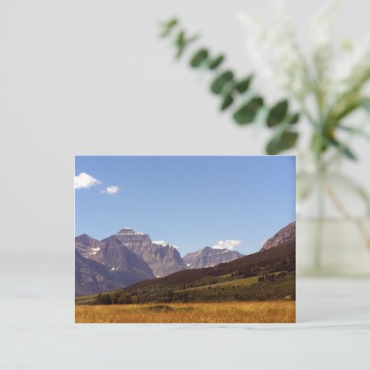 Carte postale Montana Fields & Mountains (Debout devant)