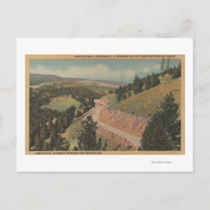 Carte Postale Montana - Harding Way (autoroute no 10)