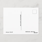 Carte postale Montana Hors (Dos)