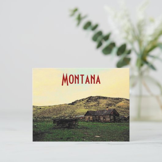 Carte postale Montana Ranch (Debout devant)