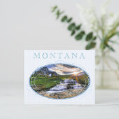 Carte Postale Montana State Postcard (Debout devant)