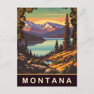 Carte Postale Montana, Voyage