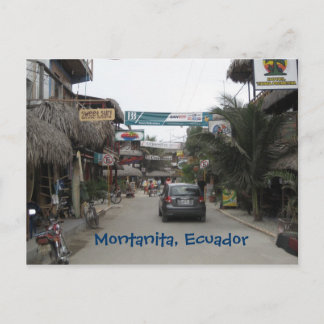 Carte Postale Montanita, Équateur