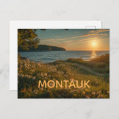 Carte Postale Montauk New York (Devant / Derrière)