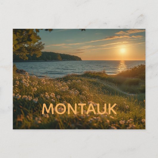 Carte Postale Montauk New York (Devant)