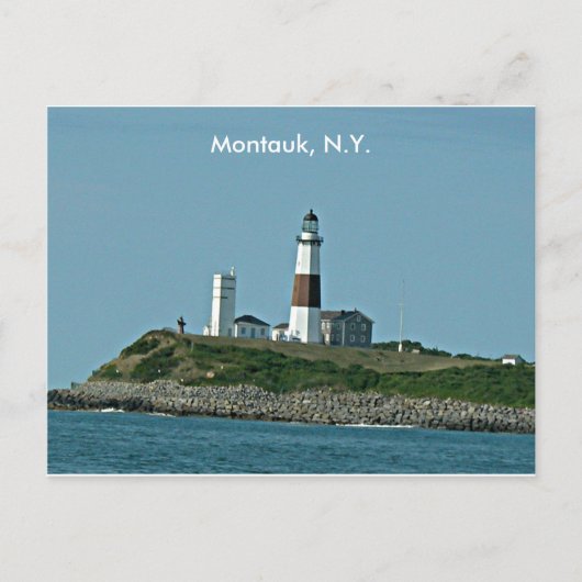 Carte Postale Montauk New York (Devant)