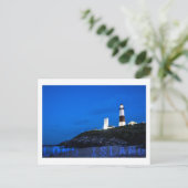 Carte Postale Montauk point Lighthouse (Debout devant)