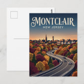 Carte Postale Montclair New Jersey (Devant / Derrière)