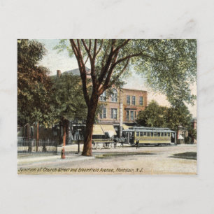 Carte Postale Montclair NJ 1908 Vintage