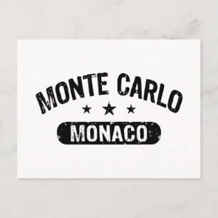 Carte Postale Monte Carlo