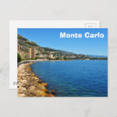 Carte Postale Monte Carlo à Monaco (Devant / Derrière)