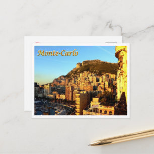 Carte Postale Monte Carlo - Monaco - Panorama -