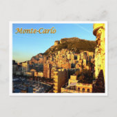 Carte Postale Monte Carlo - Monaco - Panorama - (Devant)