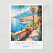Carte Postale Monte Carlo Monaco Vintage voyage (Devant)
