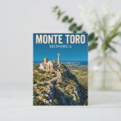 Carte Postale Monte Toro Espagne (Debout devant)
