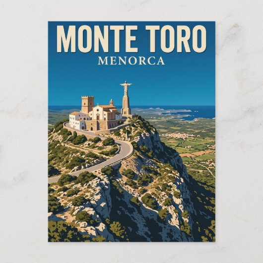 Carte Postale Monte Toro Espagne (Devant)