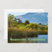 Carte Postale Montecito, Californie (Devant / Derrière)