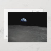 Carte Postale Montée de la Terre (Devant / Derrière)