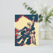 Carte Postale Montée de Red Worker II (Debout devant)