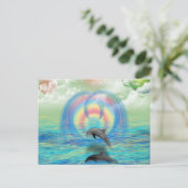 Carte Postale Montée des dauphins (Debout devant)