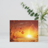 Carte Postale Montée du trou noir (Debout devant)