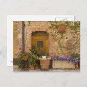 Carte Postale Montefollonico, Val d'Orcia, province de Sienne, 2 (Devant / Derrière)