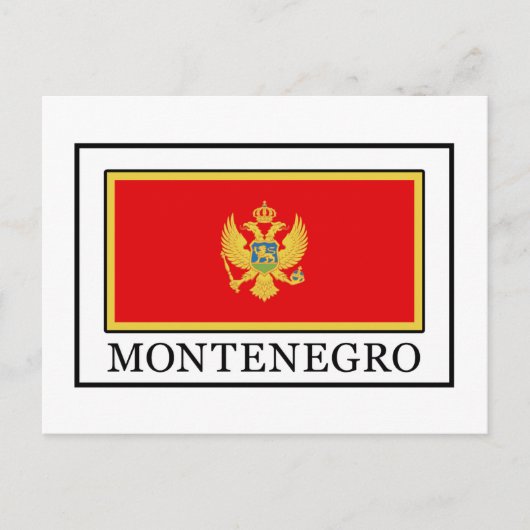 Carte Postale Monténégro (Devant)