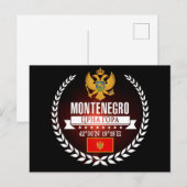 Carte Postale Monténégro (Devant / Derrière)