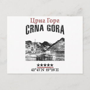 Carte Postale Monténégro