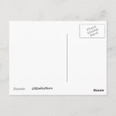 Carte Postale Monter (Dos)