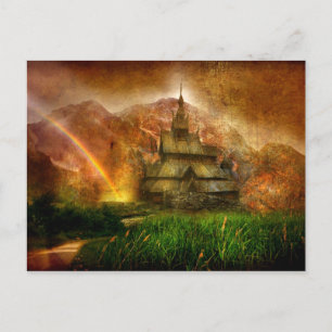 Carte Postale Monter au-dessus