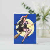 Carte Postale Monter la broche de la lune vers le haut (Debout devant)