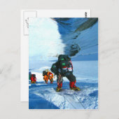Carte Postale Monter vers le but et le succès monter everest (Devant / Derrière)