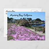 Carte postale Monterey Bay, Californie (Devant / Derrière)